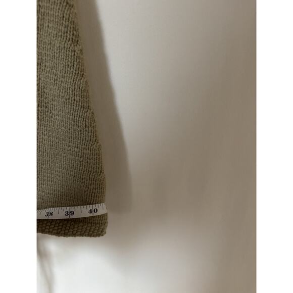 Marc Jacobs Sweater Poncho Womens Medium Wool Cashmere Tan Long Knit - Picture 12 of 12